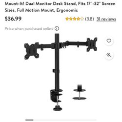 Dual Monitors WiTH Stand Or Without.