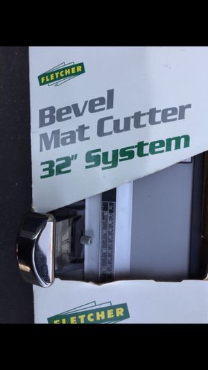 Fletcher Matmate Bevel Mat Cutter 32 System For Sale In Los
