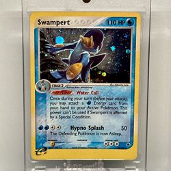 Swampert 13/109 Holo Rare EX Ruby & Sapphire 2003 Vintage Pokmon Card for  Sale in San Diego, CA - OfferUp