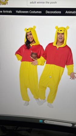 Adult Winnie the Pooh costume