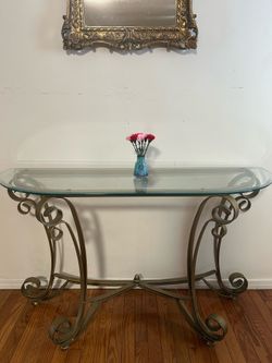 Glass table