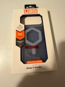 Urban Armor Gear UAG Translucent Essential Armor Apple iPhone 17 Pro Max Case