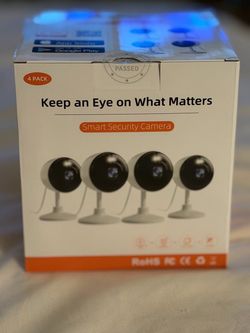 Smart Security Camera 4-Pack