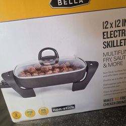 Bella 12x12 Inch Electric Skillet