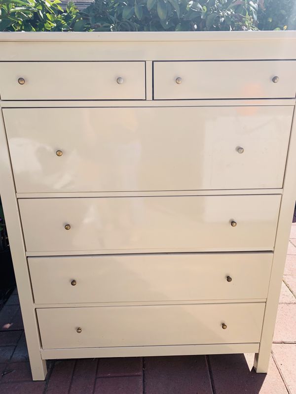 White tall dresser for Sale in South Gate, CA OfferUp