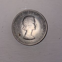 Silver Elizabeth The Second Coin 1955