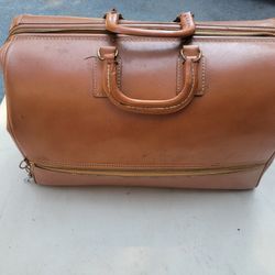 Vintage Leather Doctors Bag