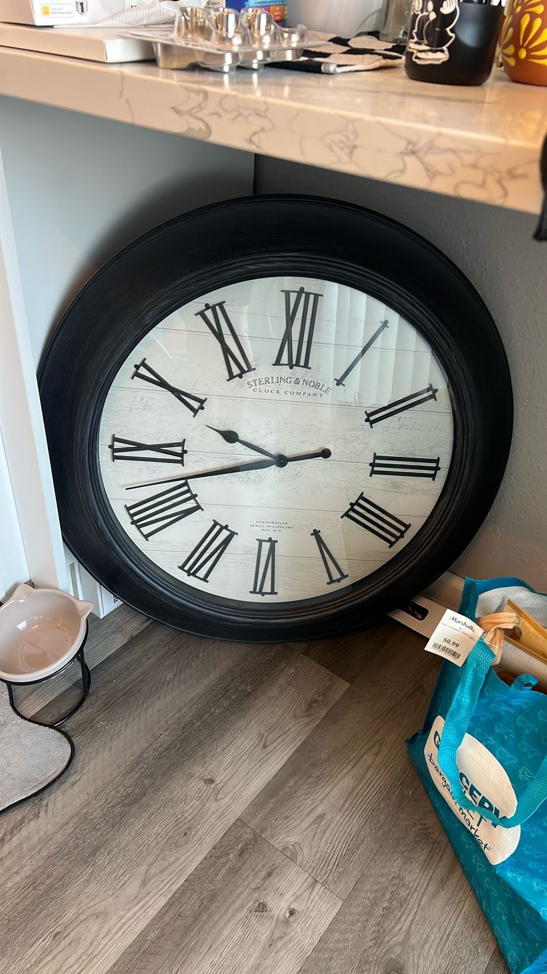 Sterling & Noble Clock