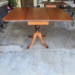 Antique Drop Leaf Folding Table
