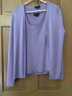 Ann Taylor Tank And Cardigan Set