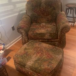 Chair And Ottoman 