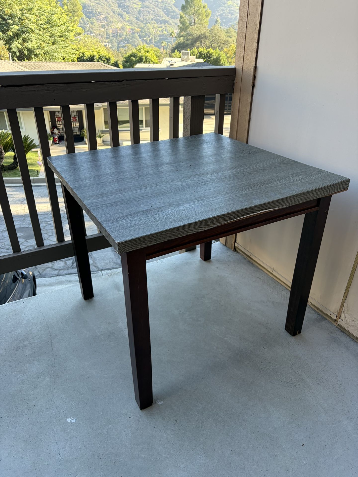 Wood table – $20