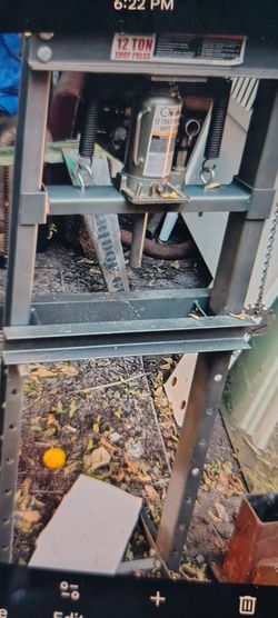 12 ton H-Frame shop press