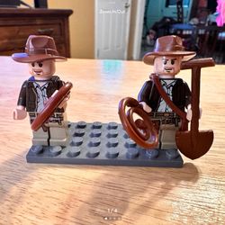 LEGO Lot Of Two Indiana Jones Figures