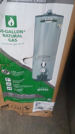 New Water Heater ( Gas Natural 50g