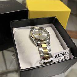 Invicta Women’s Two-Tone Analog Wristwatch Silver & Gold tone in Box