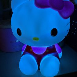 hello kitty light up night light 