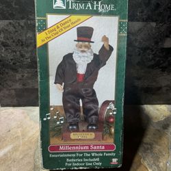 Millennium Santa I Sing And Dance At The Clap Of Your Hands  Trim A Home Posable