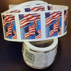Roll Of Forever Stamps. Coil Of 100 Stamps