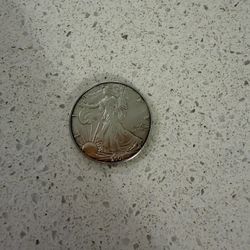 2001 dollar oz silver coin