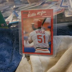 Willie Mcgee Card 