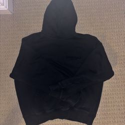 Fear of God Essentials Hoodie Black Size Small
