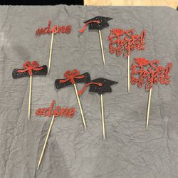 Graduation Cupcake Toppers