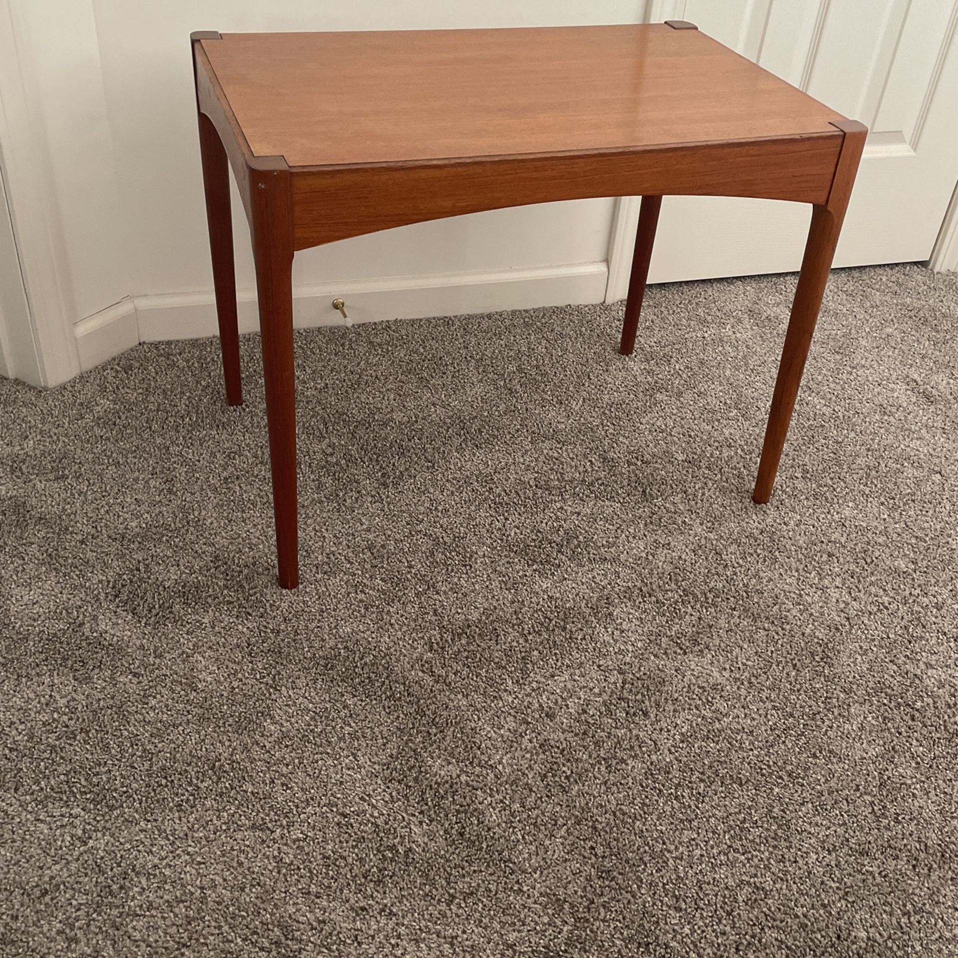 Rectangular Wooden Table - 26 in. x17 in. x 20 in.