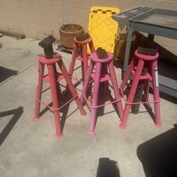 10 Ton Jack stands Tall (2 Pair)