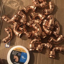Copper Coupling 3/4 