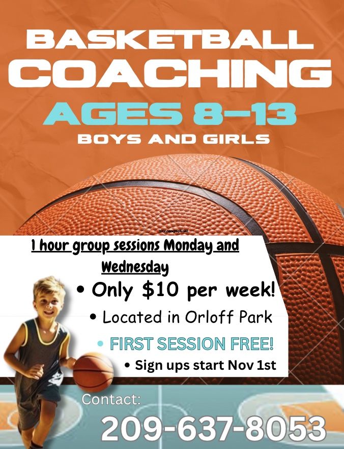 Pleasanton Kids Basketball Coachin