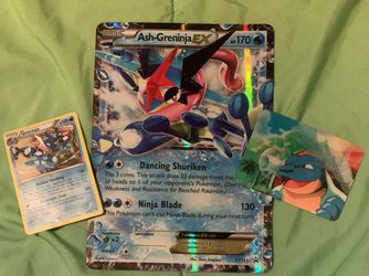 Ash Greninja JUMBO card