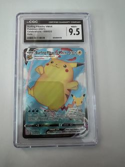 Surfing Pikachu VMAX Slab