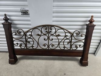 Queen Bed Frame and Night Stands