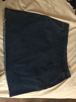 Denim skirt