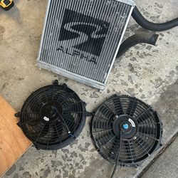 Skunk2 Radiator With 2 Fans 