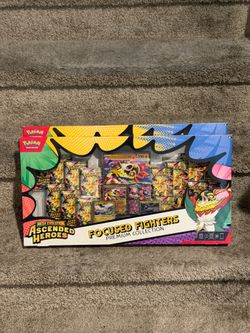 Brand New Sam’s Club Pokemon Ascended Heroes Focused Fighters Box