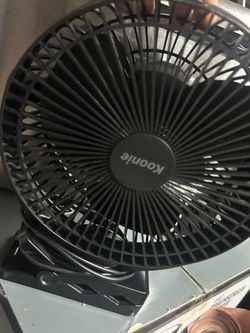 Mini Fan Small Black