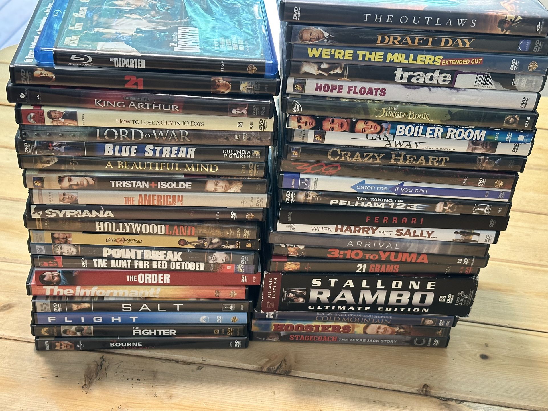 * 46x DVD Movie LOT * Clean Discs/Casings - All PLAY GREAT * Some are NEW TITLES/Blu Ray