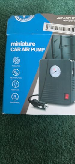 Miniature car air pump