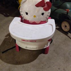 Hello Kitty Booster Chair. 