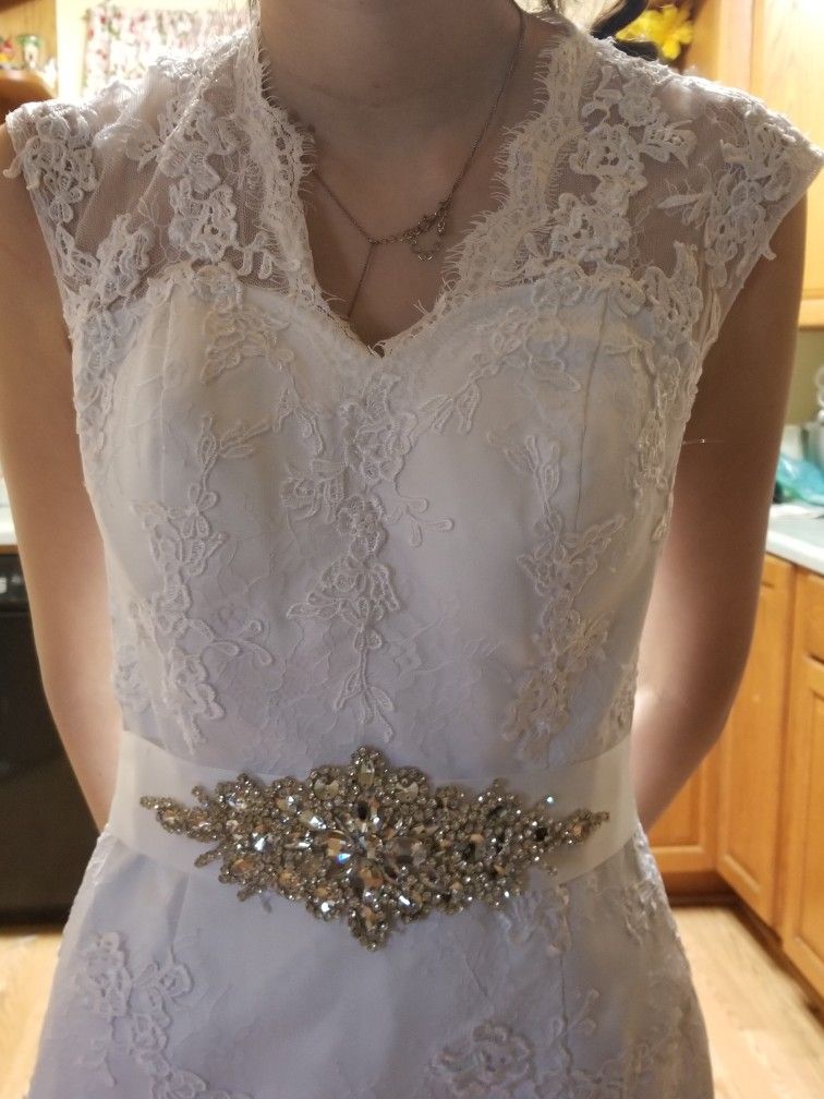 Wedding Dress With Or Without Petticoat