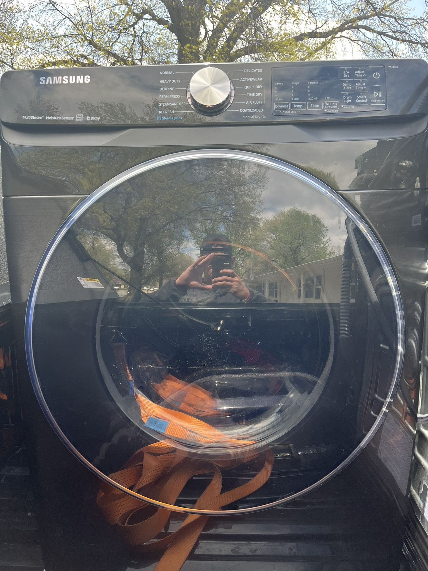 Samsung Washer & Dryer, 6 Months Used. Moved Out Sale for Sale in Olathe, KS OfferUp