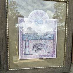 Large Nautical Framed Print 