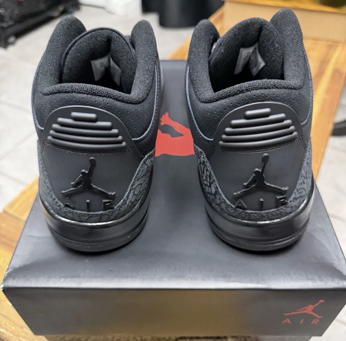 Jordan 3s Retro Black Cat Size 11