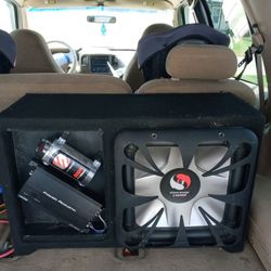 15" L7 Solobaric 2500 Watt Amp 1 Farid Power Cap