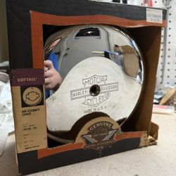 Harley Davidson Softail Air Cleaner Cover 29138-91 OEM Rare