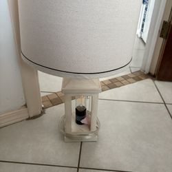 par de 2 lamparas con cargador para tel  touch