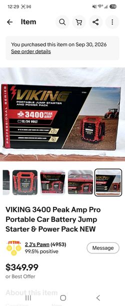 3400 Viking battery Charger