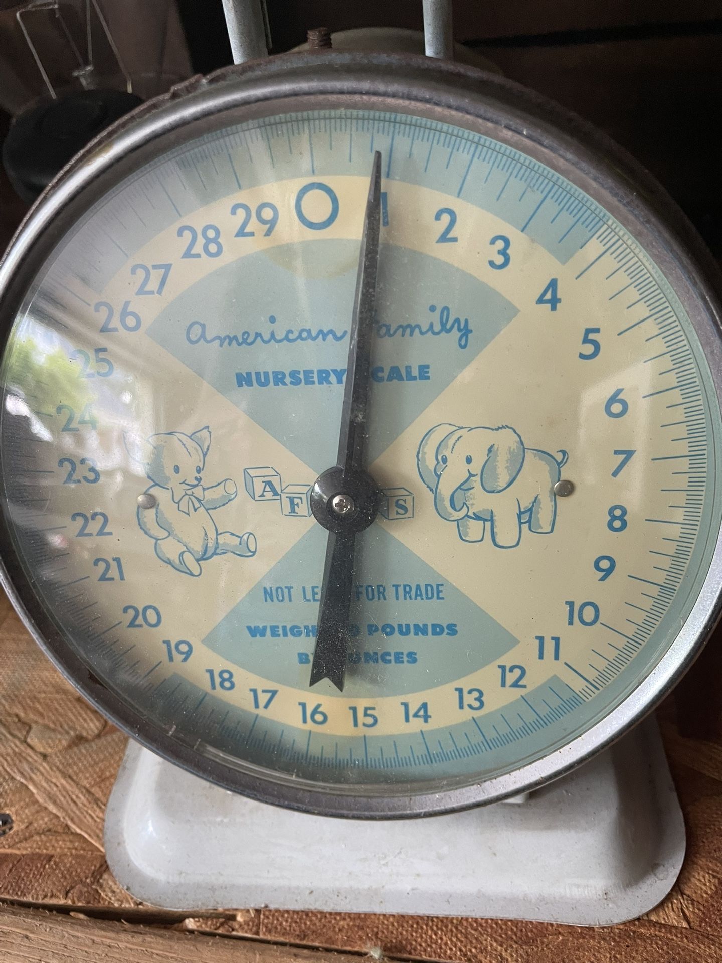 Vintage 1950’s American Family nursery baby. Scale